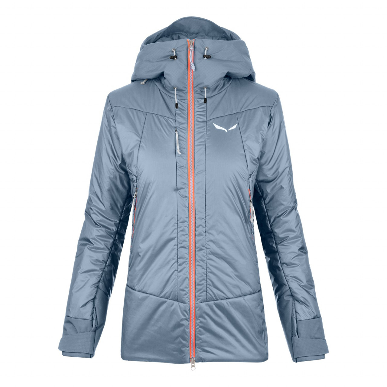 Chaqueta Plumas Mujer Chile - Salewa Ortles TirolWool® Responsive - Gris - JMPB-16074